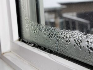 condensation dans les fenêtres
